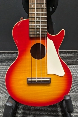 Epiphone Les Paul Acoustic/Electric Soprano Ukulele - Cherry Sunburst 2